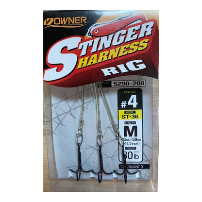 Owner Stinger Harness Rig for Swimbaits ST-36 Hooks 5290