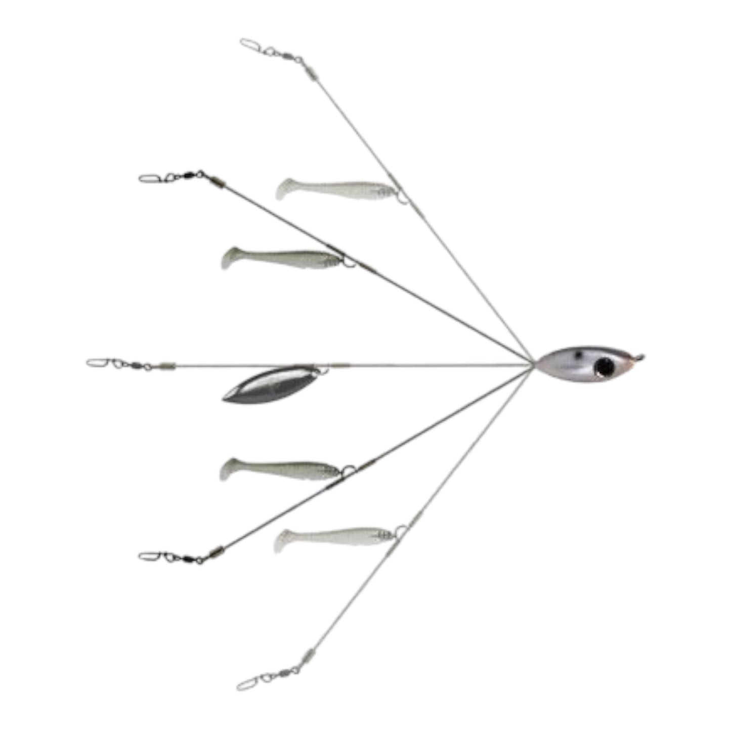 Picasso Lures Finesse Bait Ball Extreme Umbrella / Alabama Rig