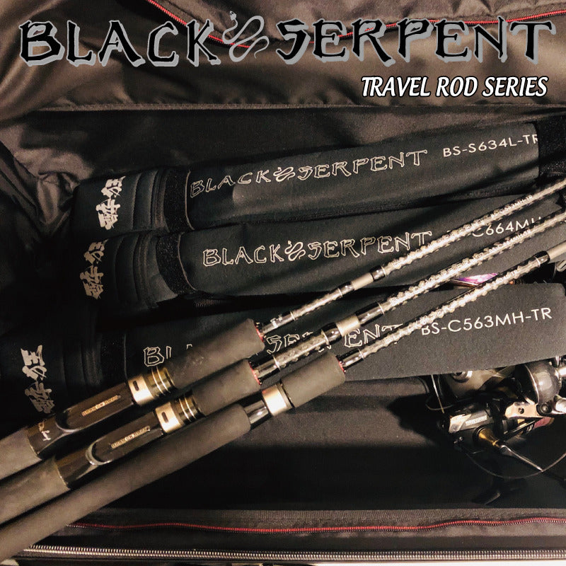 Dranckrazy Black Serpent Travel Rods – Three Rivers Tackle