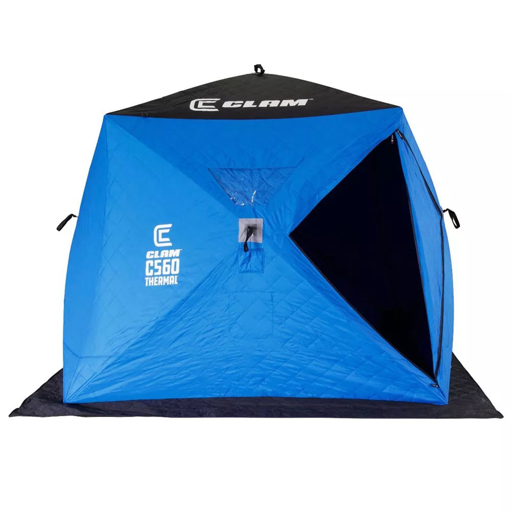ice shelter tent Clam C-560 Thermal Ice Shelter – Three Rivers Tackle