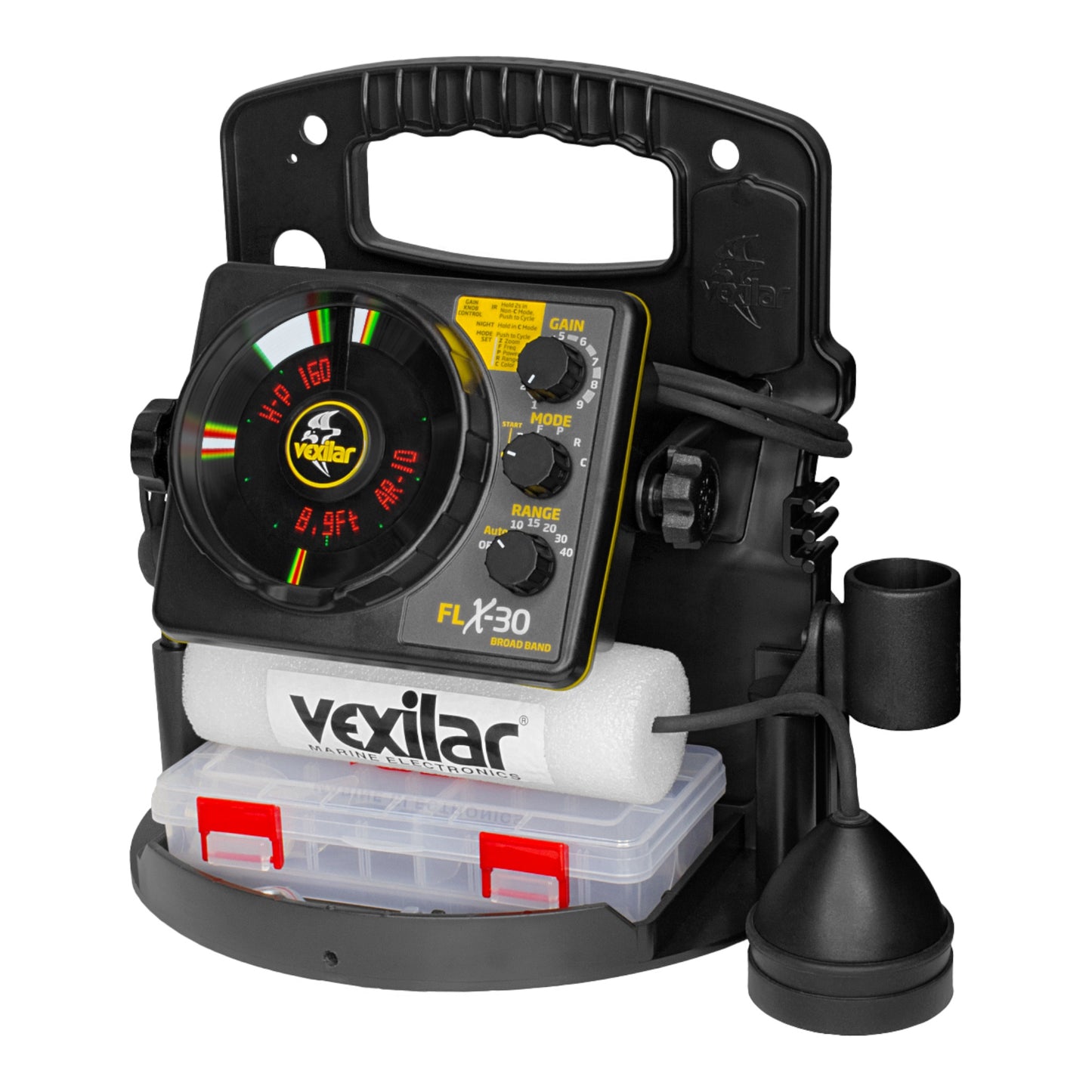 Vexilar FLX-30 BB Pro Pack II with Lithium Battery & Broad Band Transducer