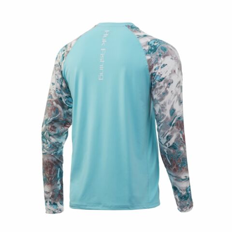 Huk Mossy Oak Double Header Vented LS Shirt H1200229