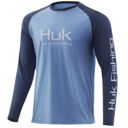 Huk Double Header Vented LS Shirt H1200341