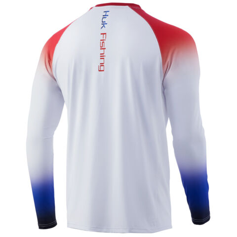 Huk Flare Double Header Vented LS Shirt H1200343