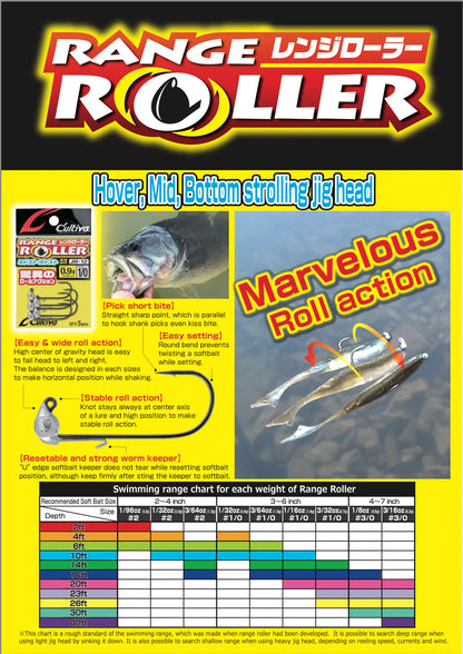 Owner Range Roller Jighead