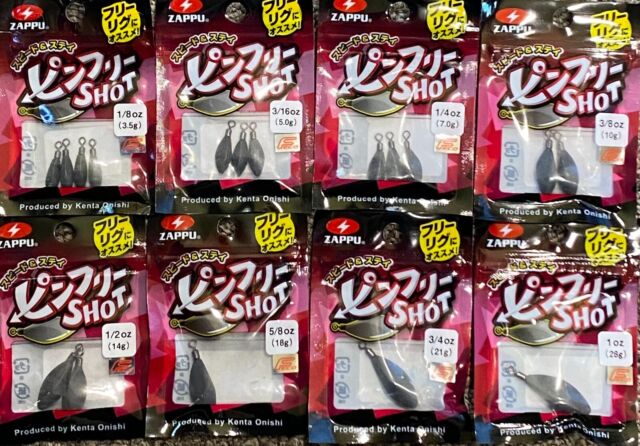 Zappu Pinfree Shot Tungsten Drop Shot Weight