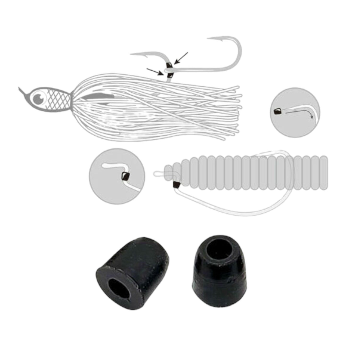 Gamakatsu Silicone Stopper