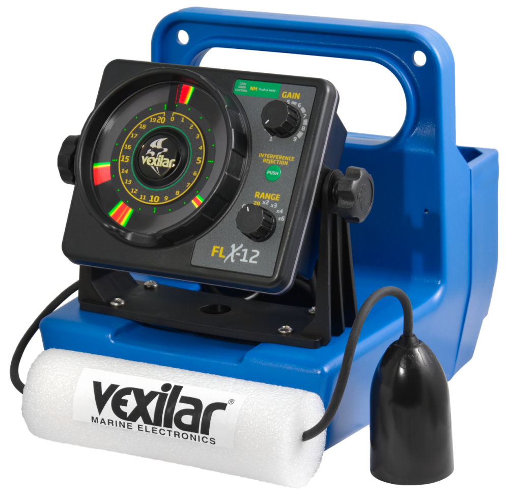 Vexilar FLX-12 Genz Pack with 12 Degree Ice Ducer – Three Rivers