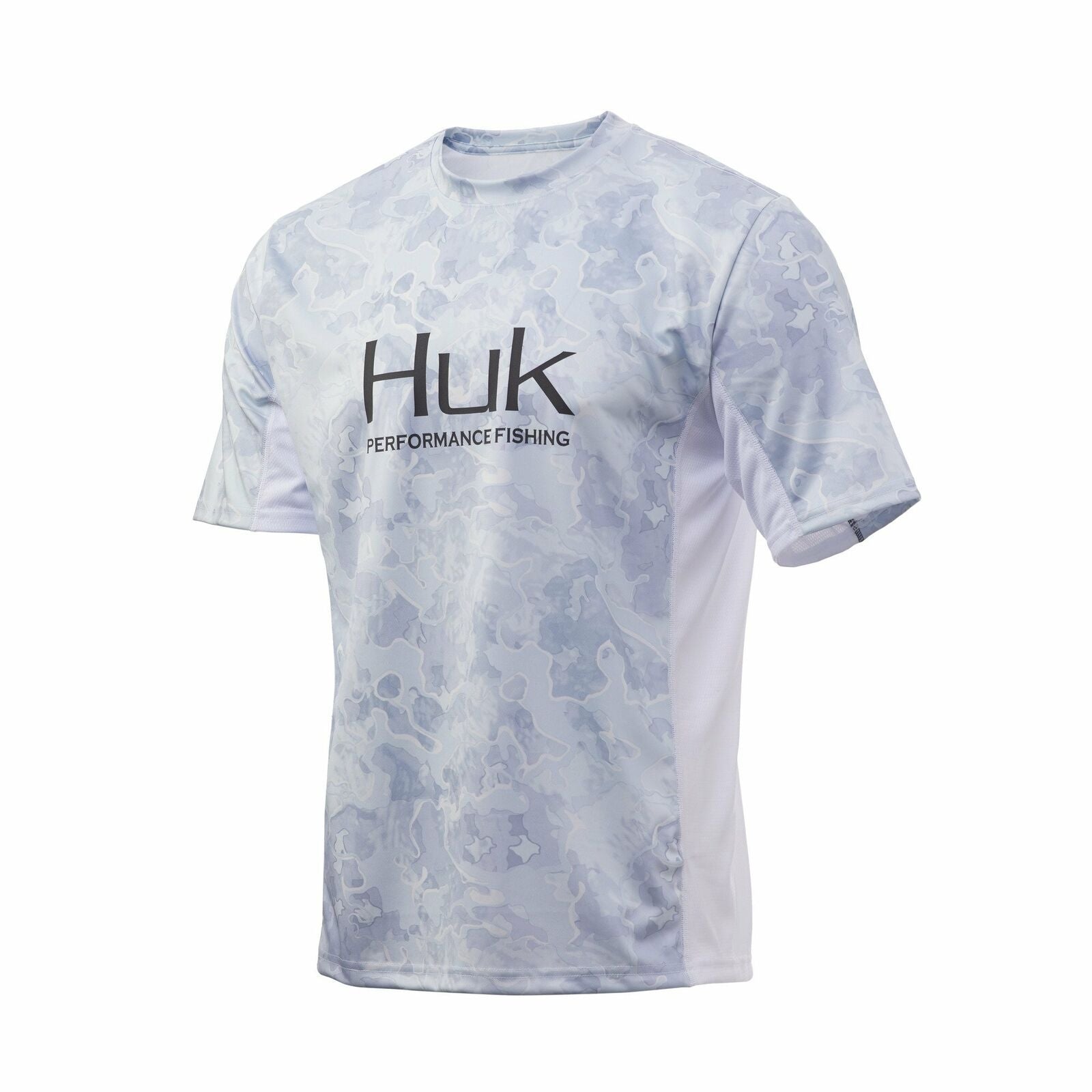 Huk Icon X Current Camo Short Sleeve Shirt H1200149 - Choose Size
