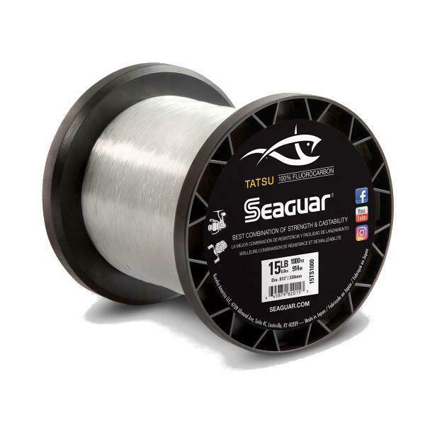 Seaguar Tatsu Flurocarbon Line - 1000 yds – Three Rivers Tackle