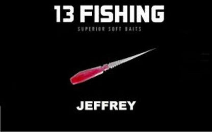 13 Fishing "Jeffrey" Finesse Panfish Plastics