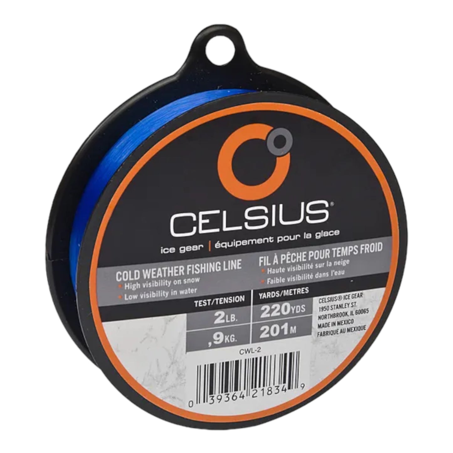 Celsius Cold Weather Fishing Line