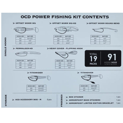 BKK OCD Tackle System Fully Loaded Power Kit