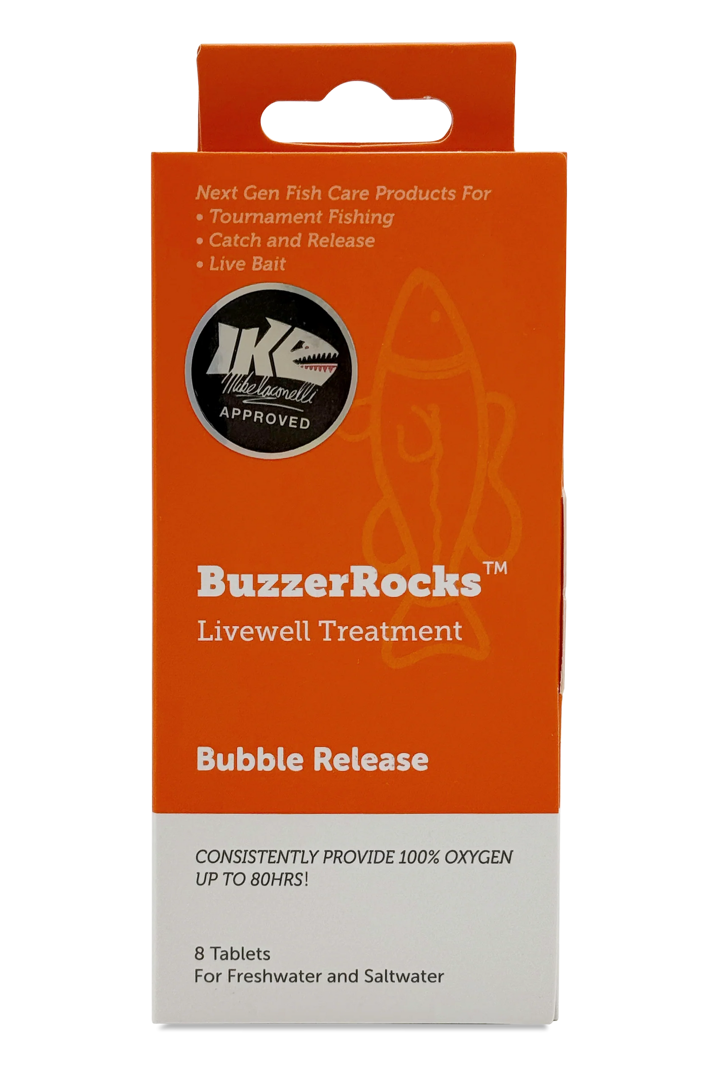 Buzzer Rocks Livewell Treatment - Bubble Release
