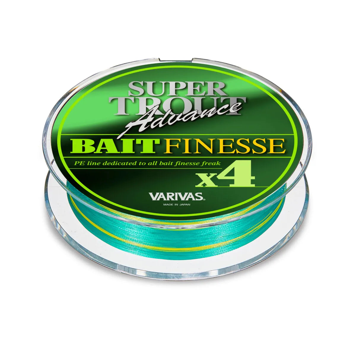 VARIVAS Super Trout Advance Bait Finesse PE x4 Braided Line - 109 Yds