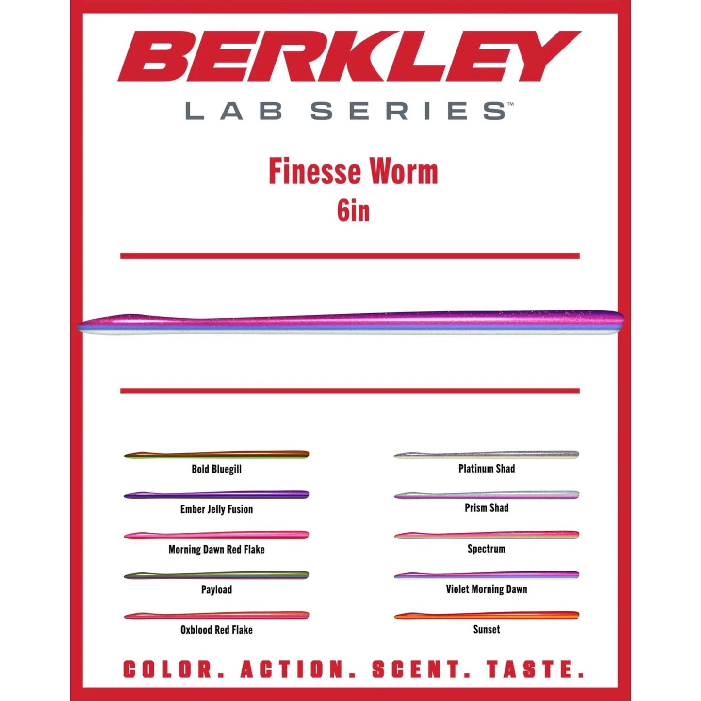 Berkley Lab Series 6" Finesse Worm - Coming Soon