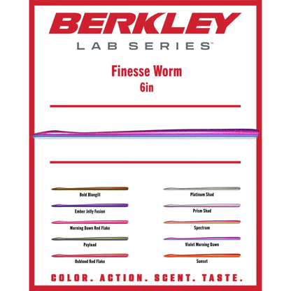 Berkley Lab Series 6" Finesse Worm - Coming Soon