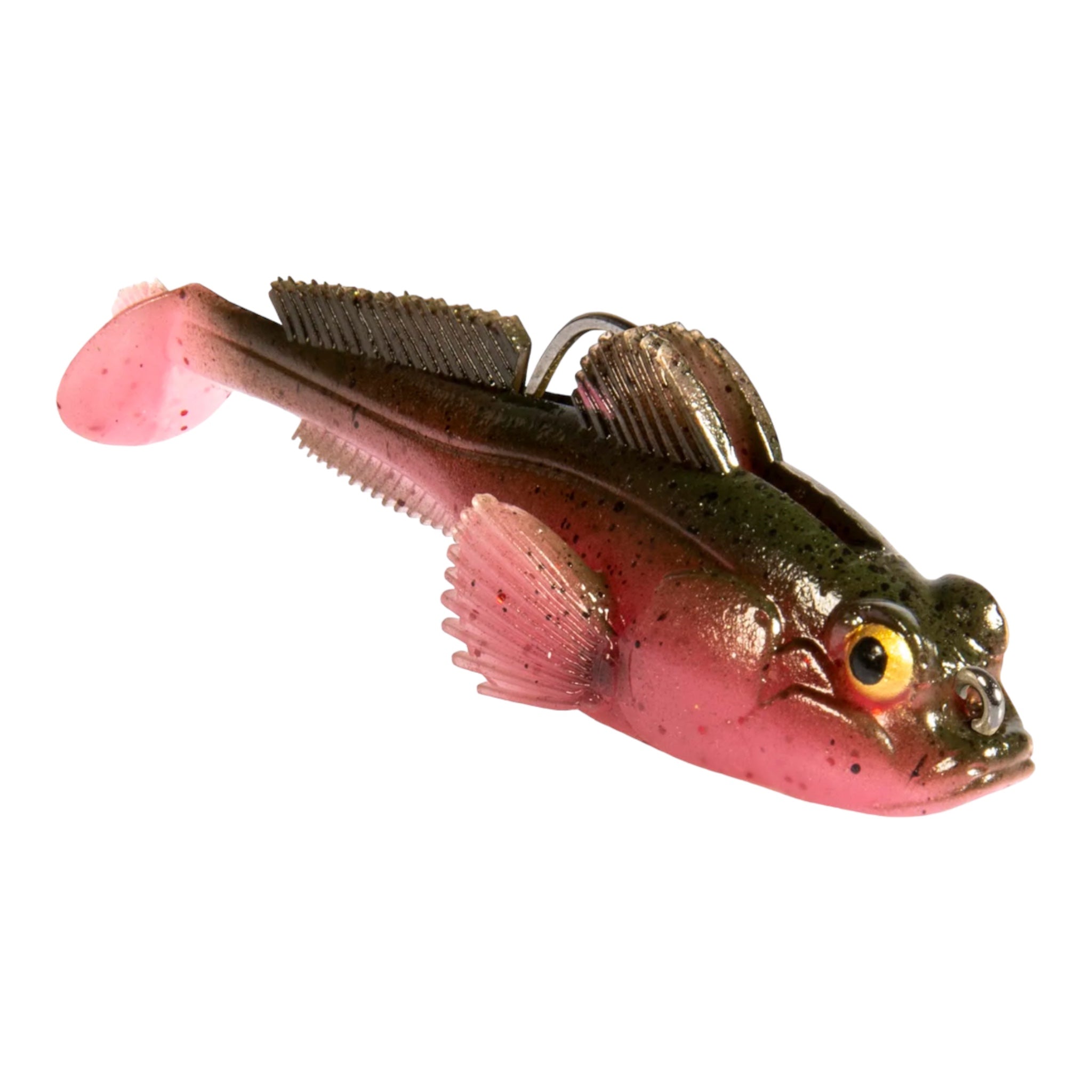 Z-Man GB3-38-05 Gobius Esca Morbida, Imitazione Ghiozzo, 3 3/8 Oz, ElaZtech, Pesca