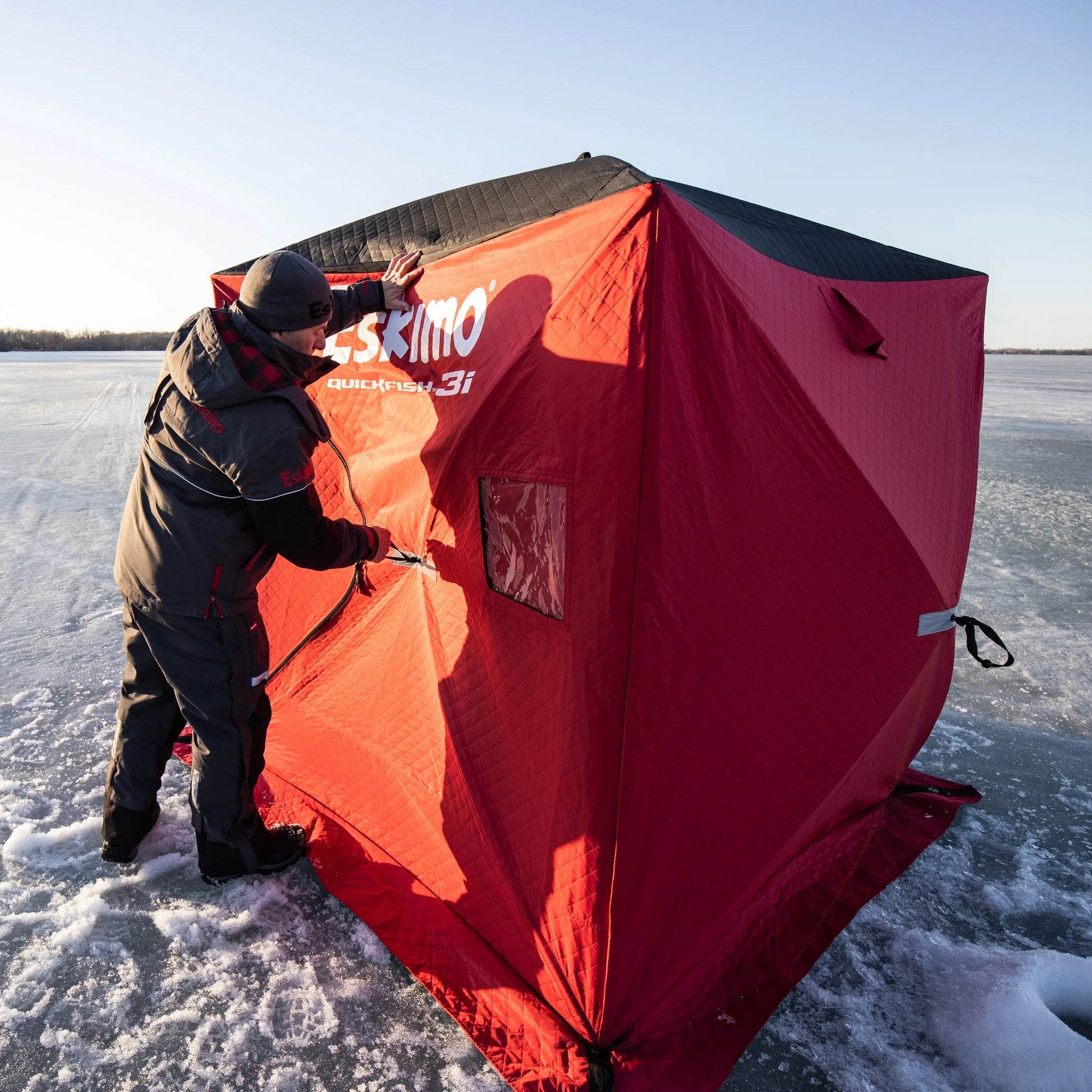 insulated ice fishing tent Eskimo Quickfish 3I Insulated Ice Shelter – Three Rivers Tackle