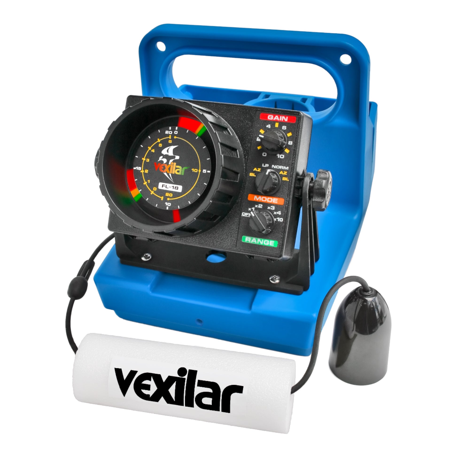 Vexilar FL-18 Genz Pack with 12 Degree Ice Ducer