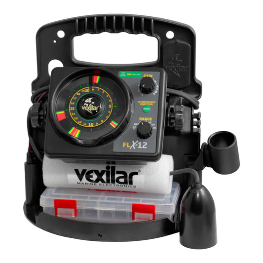 Vexilar FLX-20 Pro Pack II with 12 degree Ice Ducer & DD100
