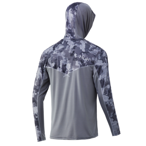 Huk Men's Icon X Refraction Camo Vented Hoodie H1200287