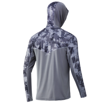 Huk Men's Icon X Refraction Camo Vented Hoodie H1200287 - Choose Size / Color