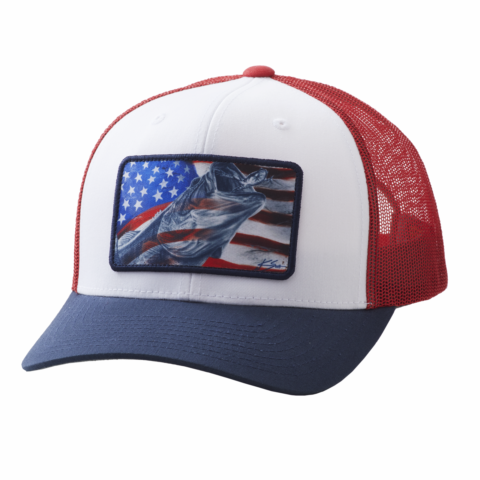 HUK Mesh Trucker Snapback Hat  Anti-Glare Fishing Hat 