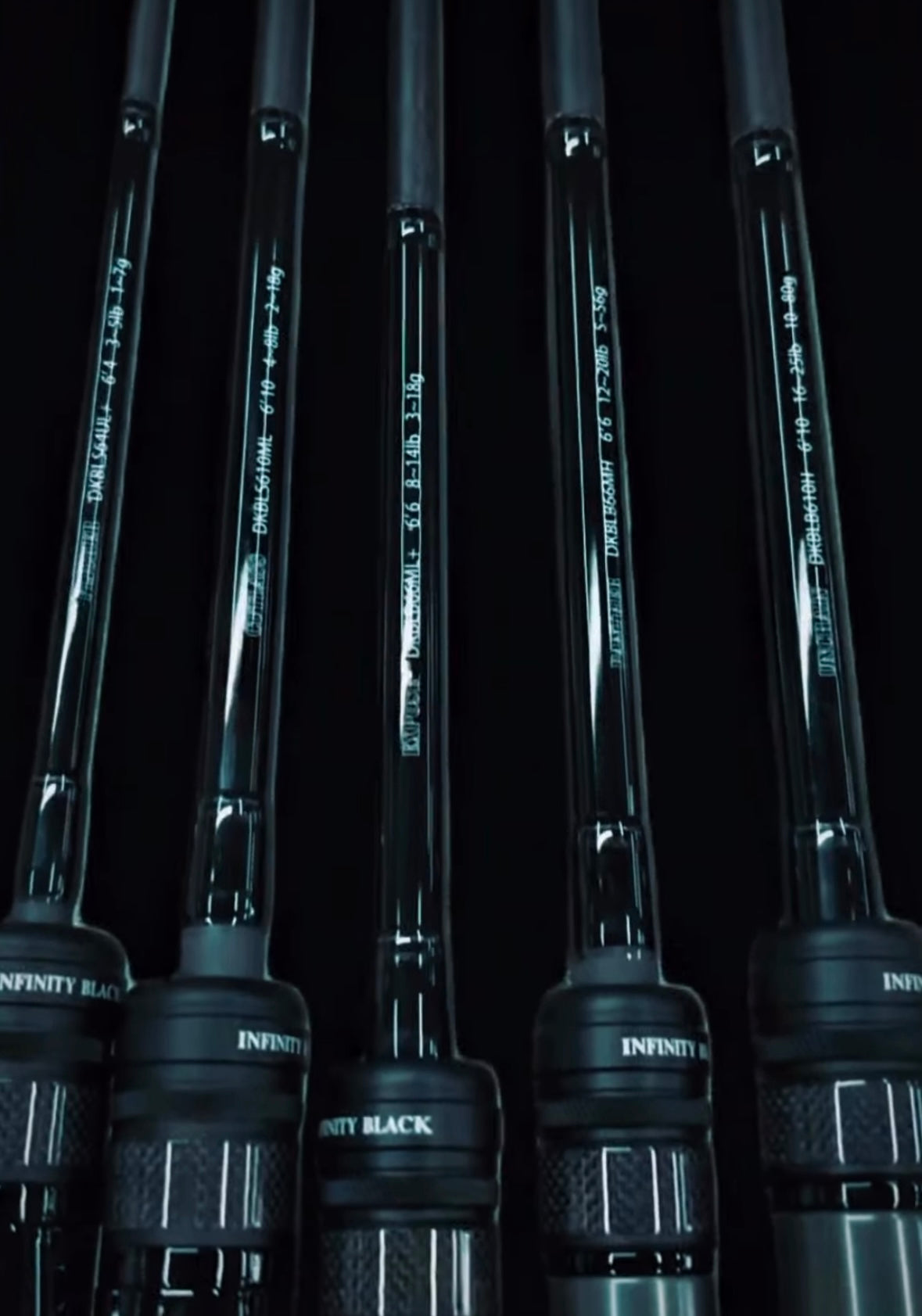 Dranckrazy Infinity Black Series Rods – Three Rivers Tackle