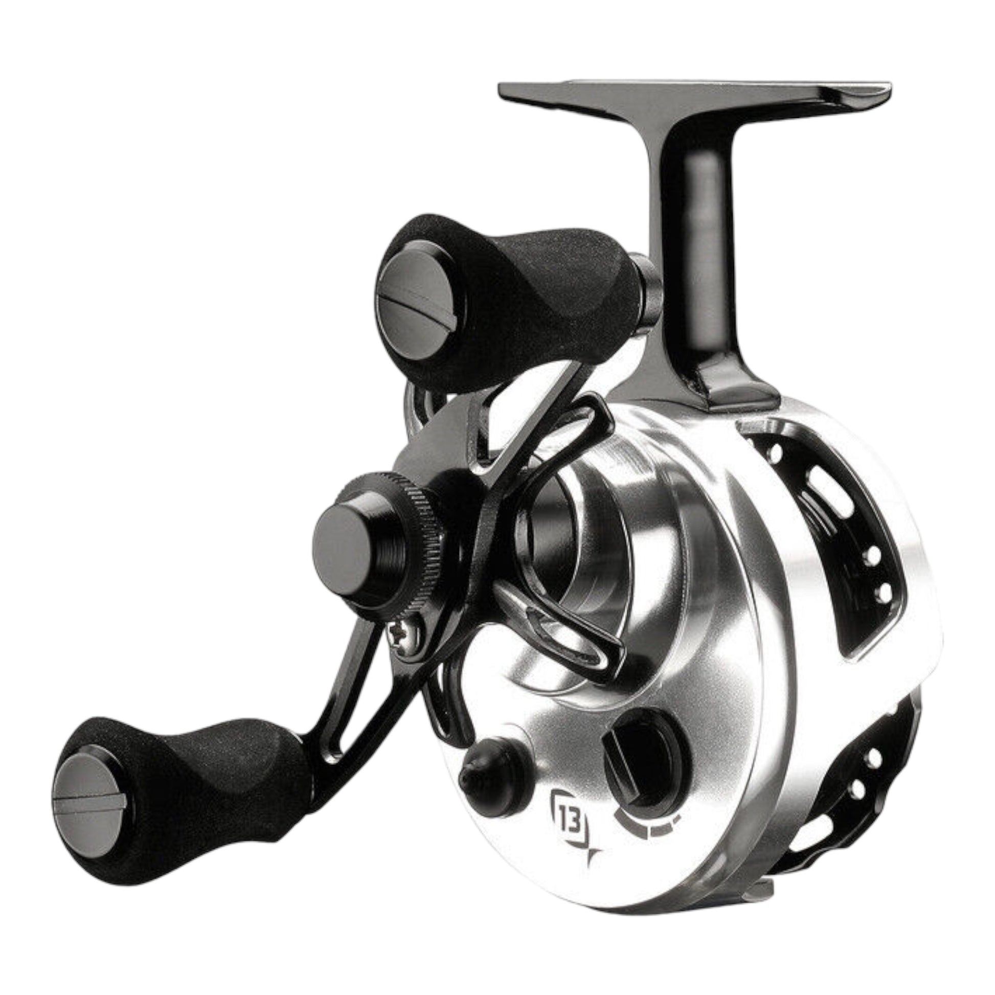 black betty 661 ice fishing and line reel 13 Fishing Black Betty 6061 Inline Ice Fishing Reels