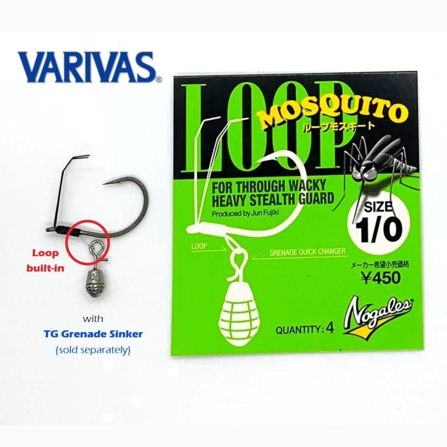 VARIVAS Mosquito Loop Hook
