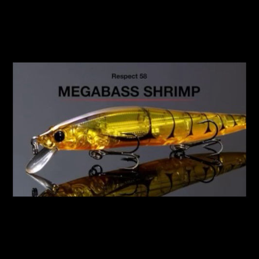 Megabass Limited Edition Respect Series #58 - Megabass Shrimp
