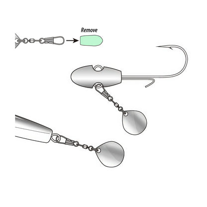 Gamakatsu One Touch Blade Attachment