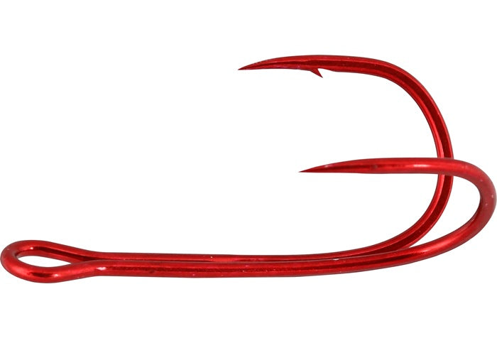 Owner 5/0 Double Frog Hook - Red