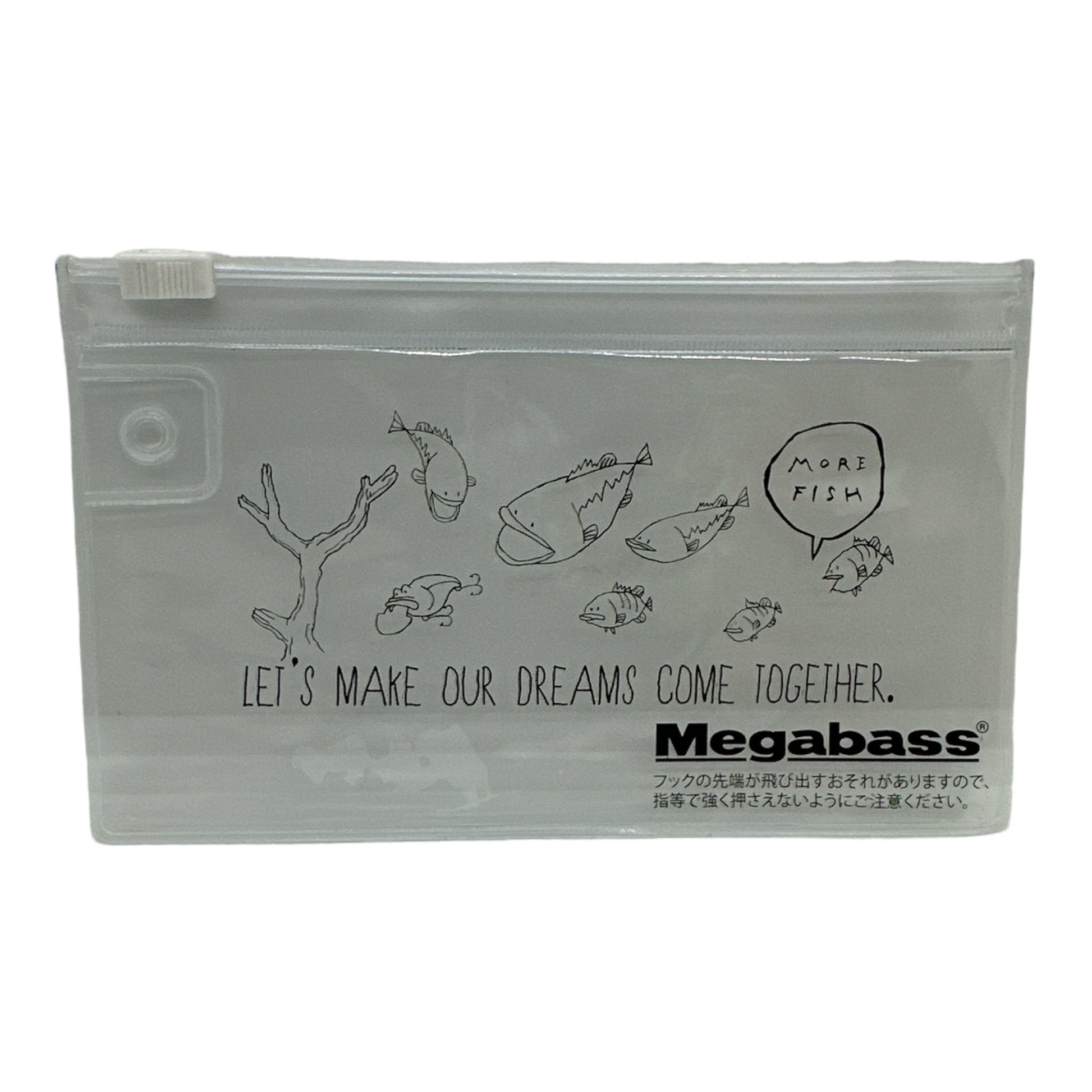 bass pro shop plastic lure cases Megabass Vinyl Zip Lure Case – Three Rivers Tackle