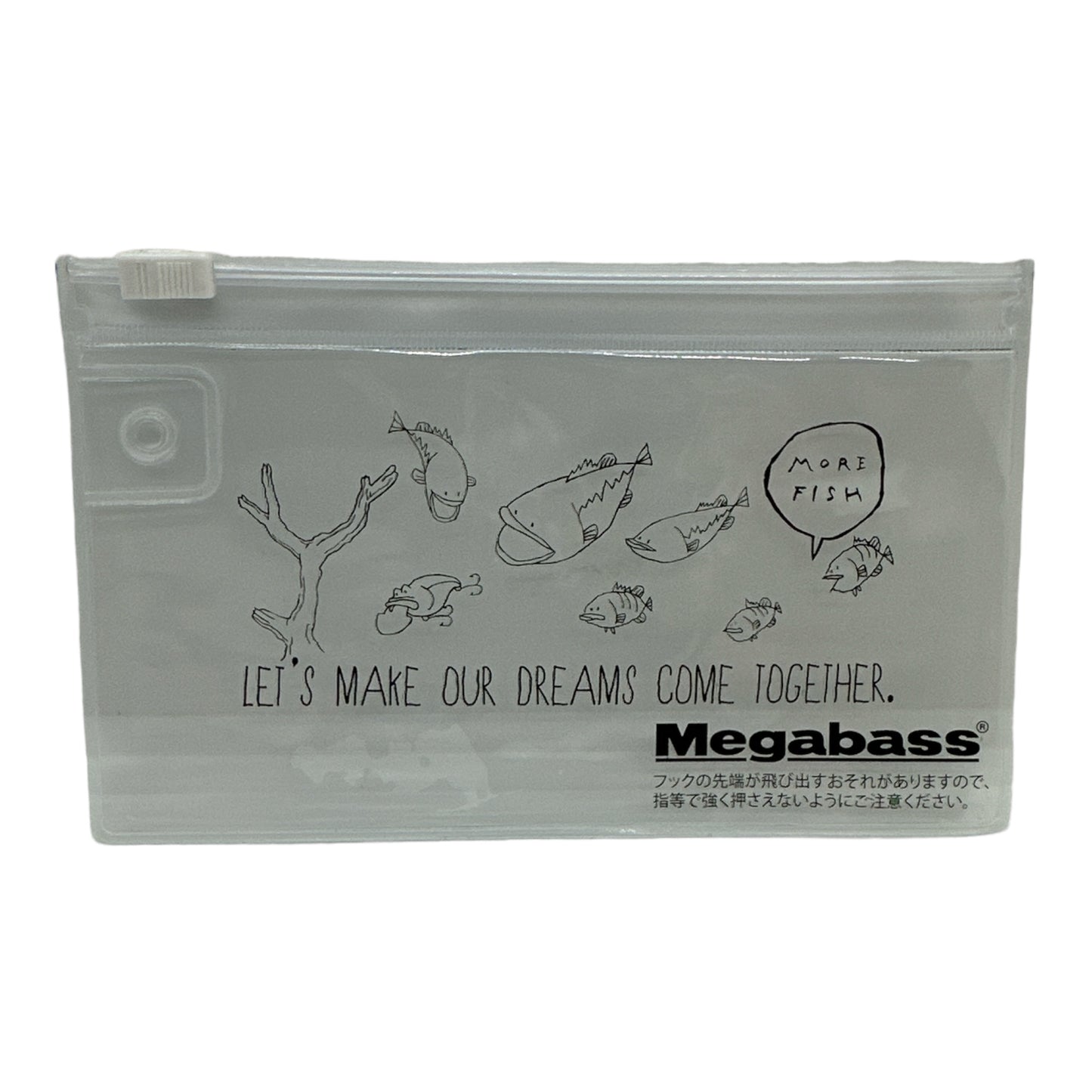 Megabass Vinyl Zip Lure Case