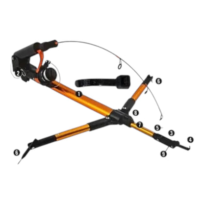 Celsius Auto-Tamer Self Hook Setting Rod Holder – Three Rivers Tackle