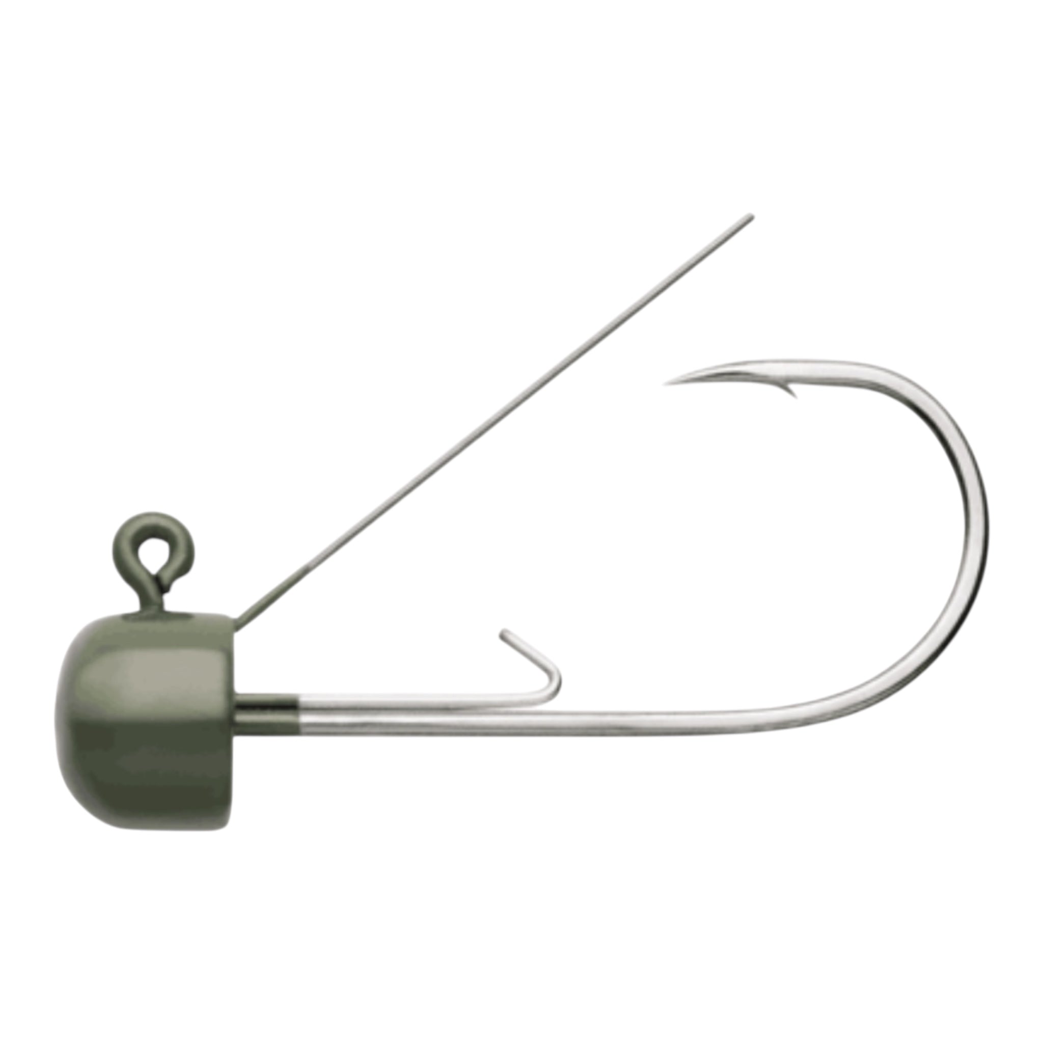 Owner Weedless Block Head Jig Head – Three Rivers Tackle