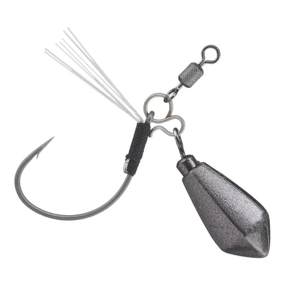 Zappu x Ryugi System Hook RPZ Weedless Tailsman