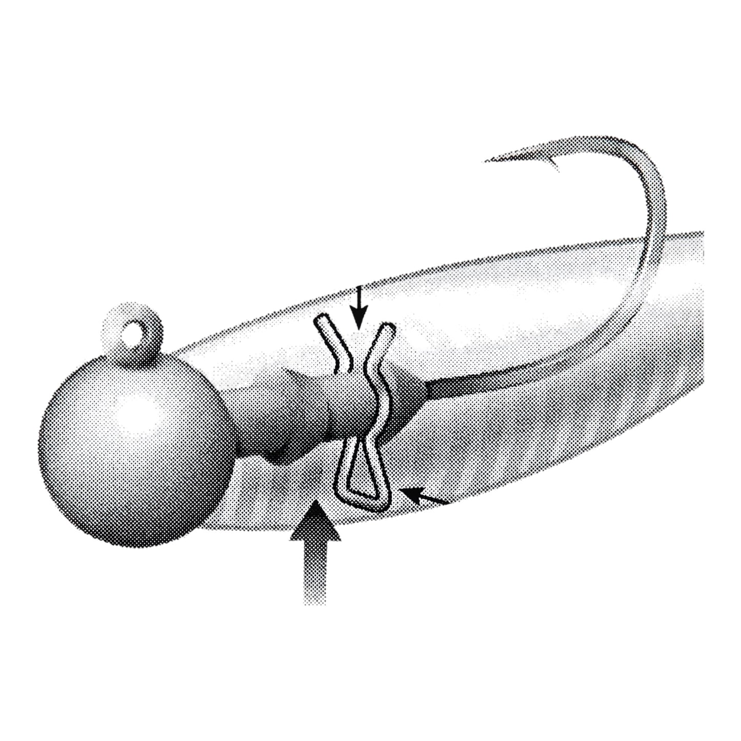 Ryugi Inset Soft Bait Keeper