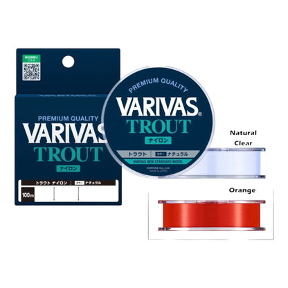 VARIVAS Trout Monofiliment Line 109 Yds