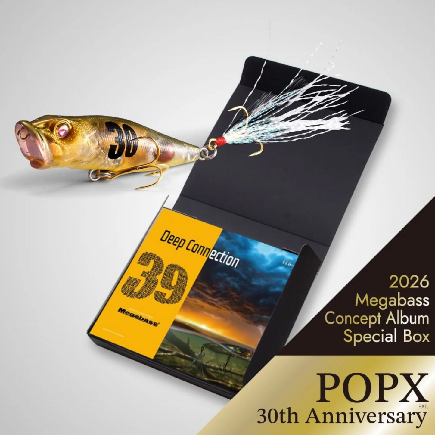 Megabass 2026 30th Anniversary Concept Album Pop-X Box - Dropping Soon