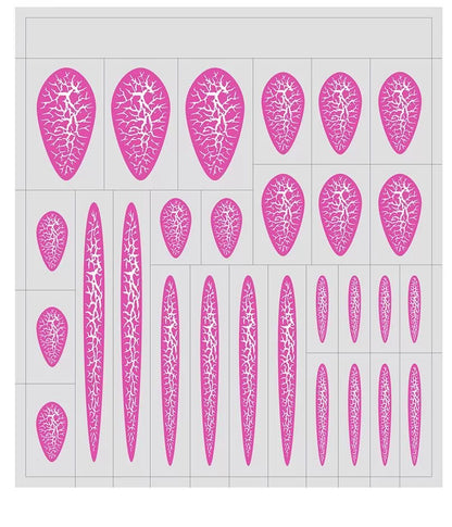 Ryugi Crack Marker HI-Visibility Stickers