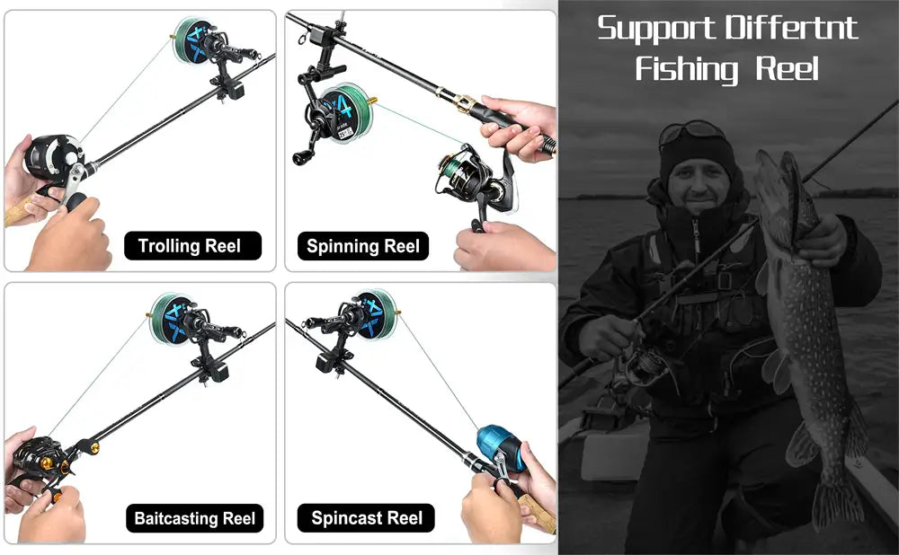 Plusinno FLS3 Fishing Line Spooler with Unwinding Function