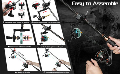 Plusinno FLS3 Fishing Line Spooler with Unwinding Function