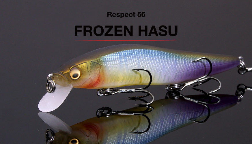 Megabass Vision Oneten 110 Jerkbait: Frozen Hasu (Respect Series 56) 海外 即決