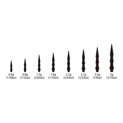 Ryugi Tungsten Nail Sinker Weights