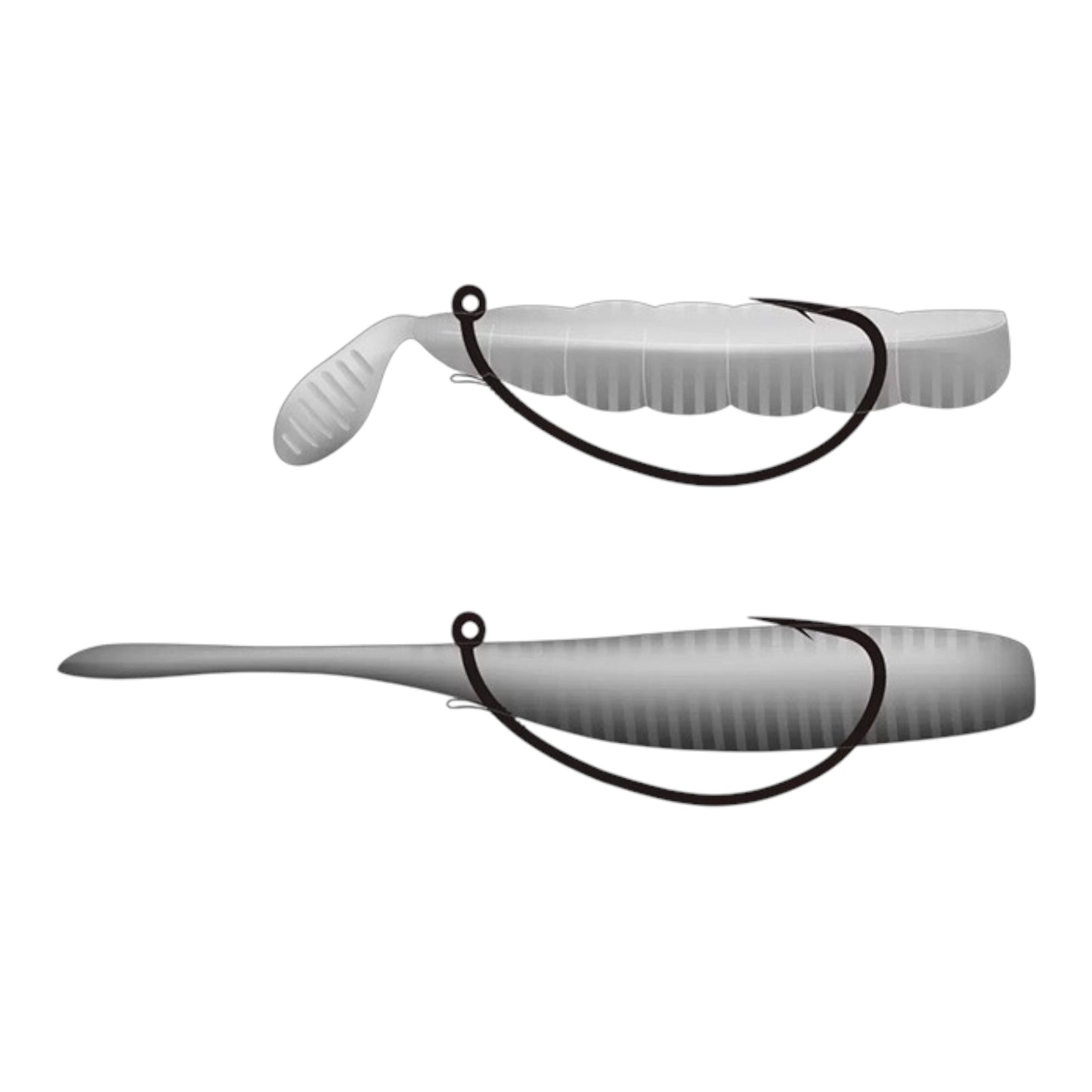 Ryugi Slide Pierce Worm Hooks