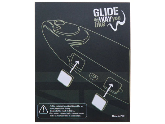 Swimbait Republic Glideway Lead Weight Stickers