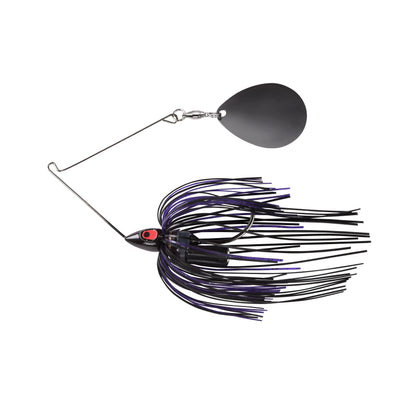War Eagle Night Time Single Colorado Black Nickel Spinnerbait